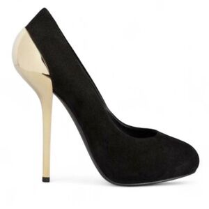 GIUSEPPE ZANOTTI | Nana Black Suede Pump - 6.5